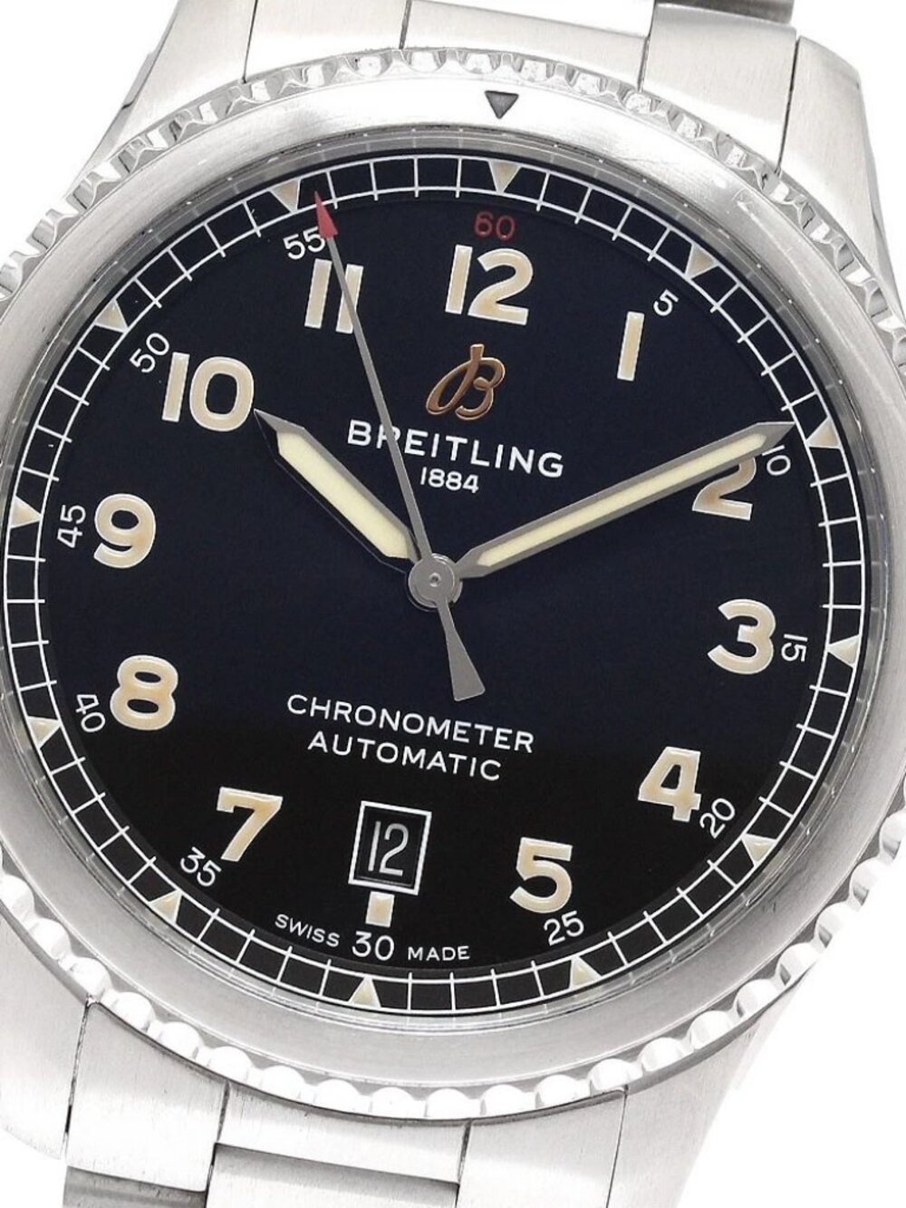 BREITLING Aviator 8 Automatic 41 A17315 black Dial Automatic Men's Watch_948032